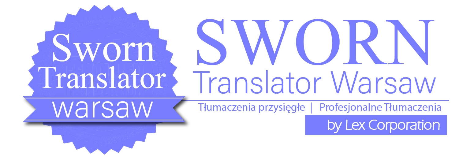 sworn translator warsaw