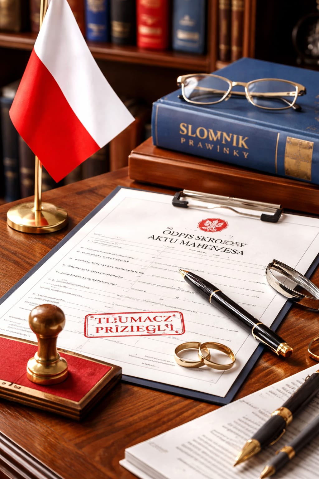 Sworn Translator of a Marriage Certificate in Warsaw Guide 2026